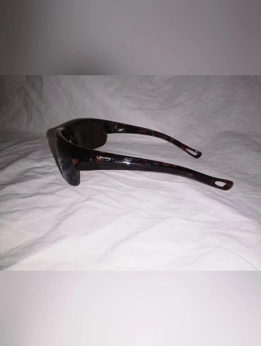 Berkley Sunglasses Brown Reflective Lens With Tortoise Shell Frame